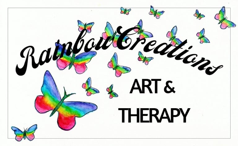 Rainbow Creations Art Therapy logo