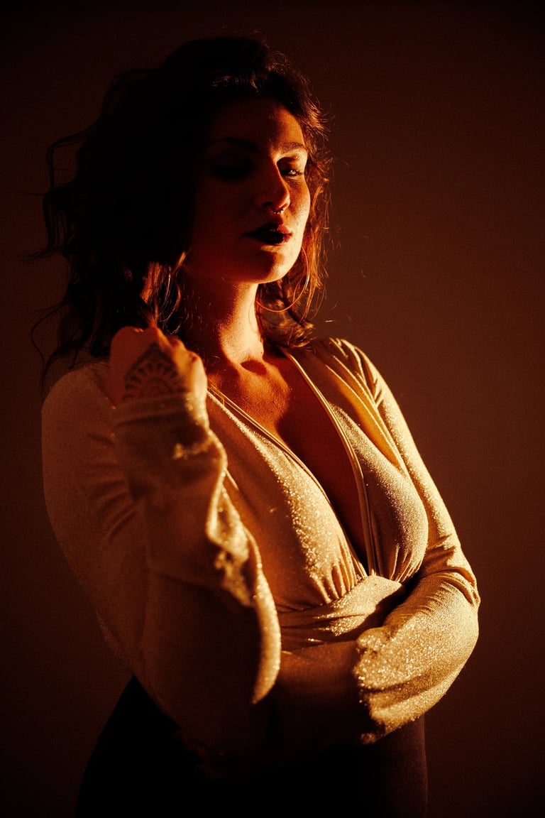 Portrait créatif en studio par Romain Daniel, Inframe Photographie, Vendée
