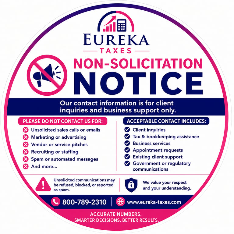 Eureka-Taxes logo