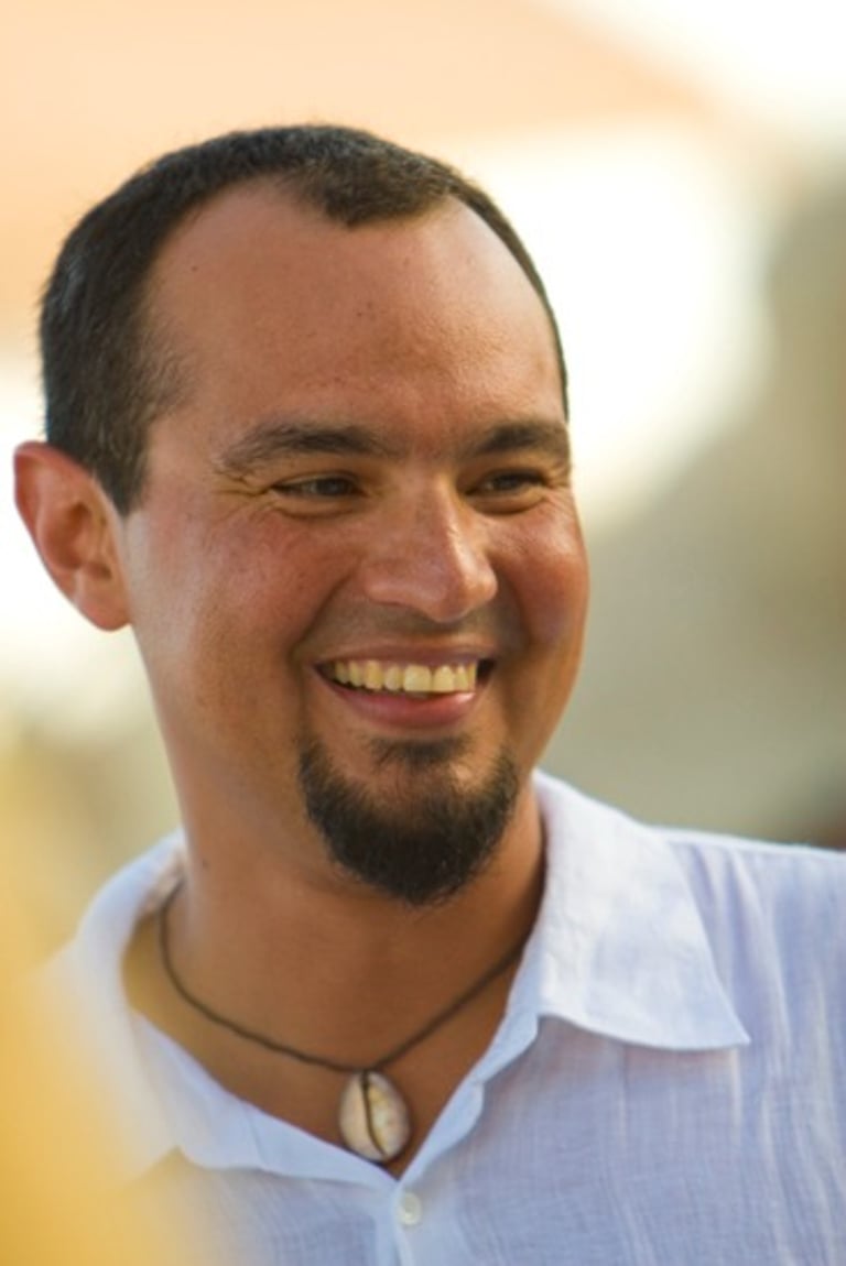 Beach Destination Wedding. Groom Smiling. San Jose del Cabo, Mexico.