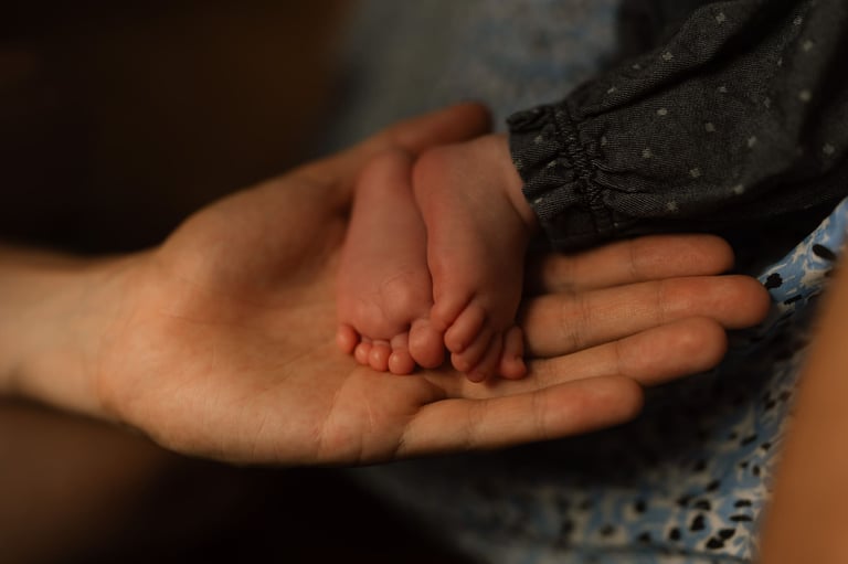 Newborn Homestroy in Wiener Neustadt - Fotogutschein geschenkidee - warme erdige töne sophie sara fotografie neugeborenen