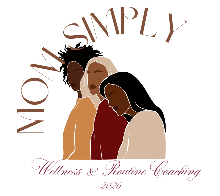 mom simply wellness and routine coaching logo