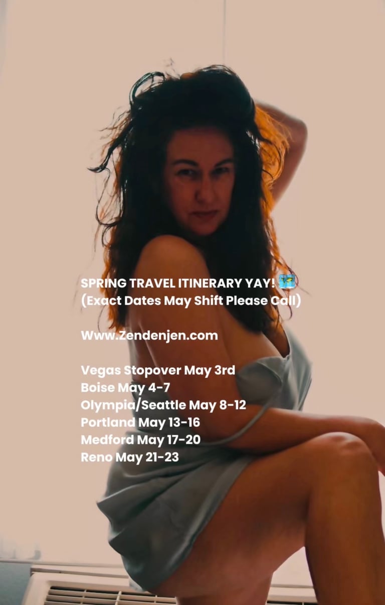 Jennadea Travel Schedule