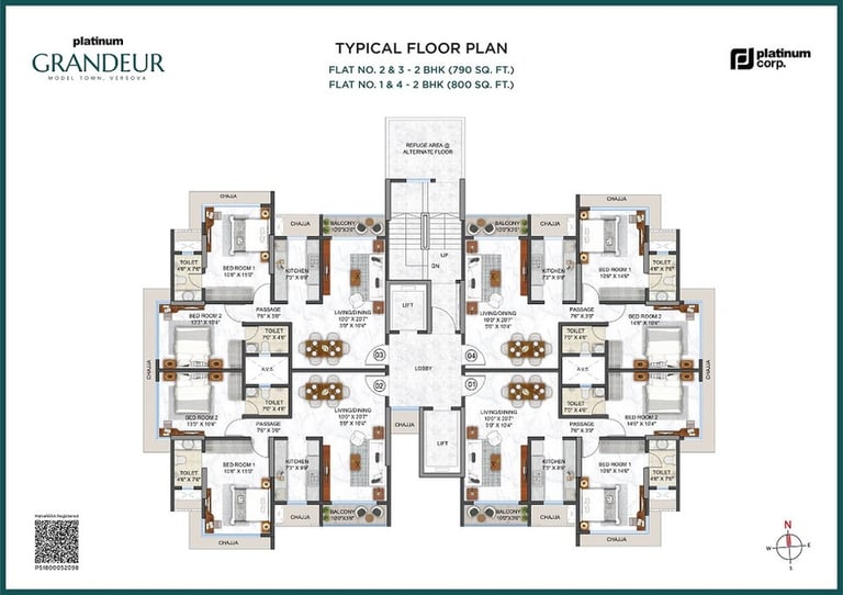 Floor Plans Platinum Grandeur Andheri West