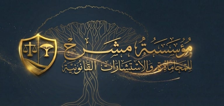 مكتب عبدالكريم مشرح | محامي الشركات الأول في اليمن logo