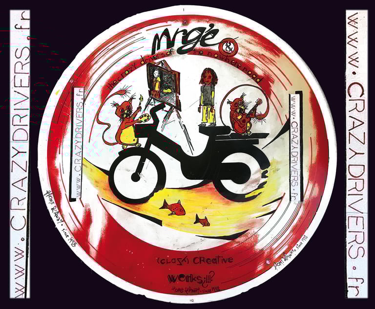 mr gé musique illustration roman graphique logo