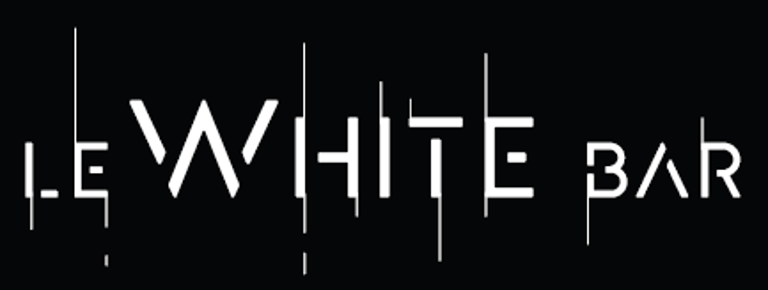 Le white bar logo