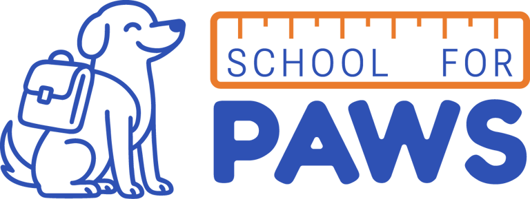 School For Paws logo