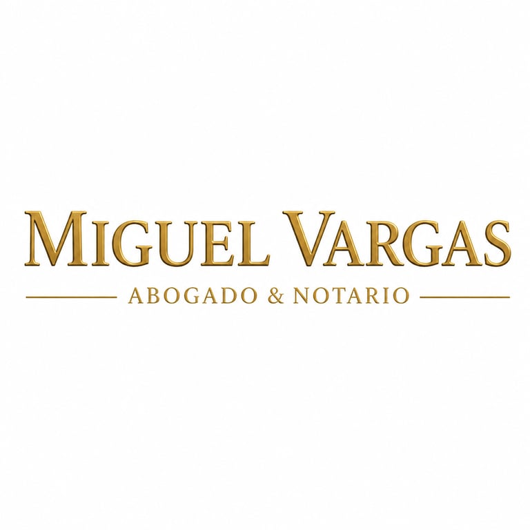 Miguel Vargas Abogado & Notario logo