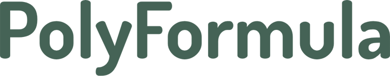 www.polyformula.lt logo