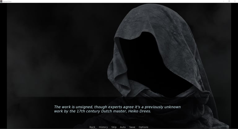A person whose face is obscured by a black hoodie over their head concealing their identity