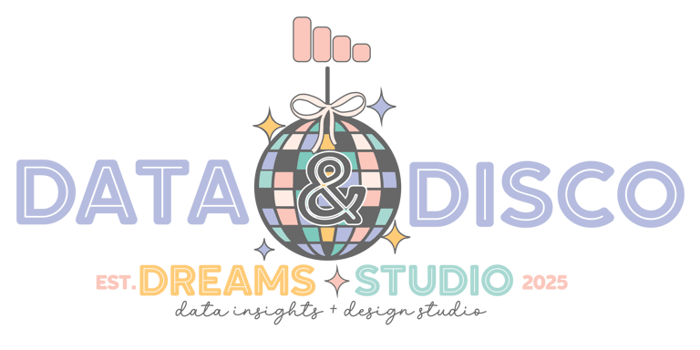 Data & Disco Dreams Studio logo