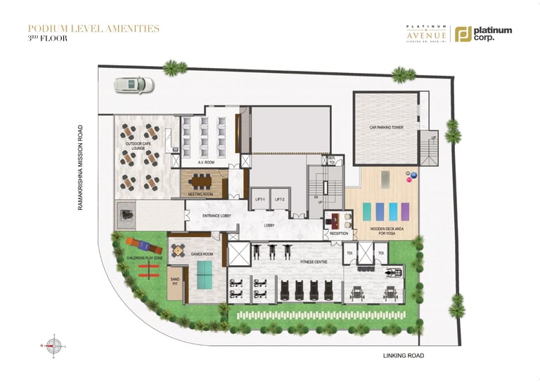 FLOOR PLANS PLATINUM AVENUE KHAR WEST, PLATINUM AVENUE LINKING ROAD KHAR WEST