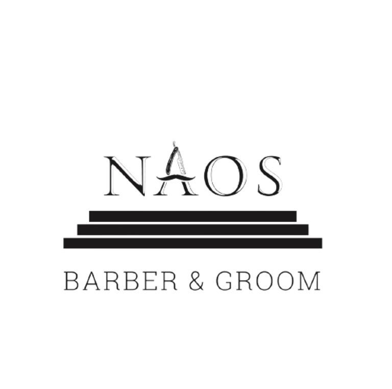 Naos Barbershop logo