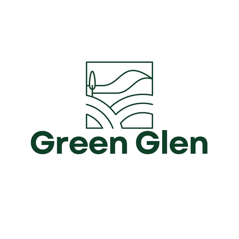 GREEN GLEN FOODS logo