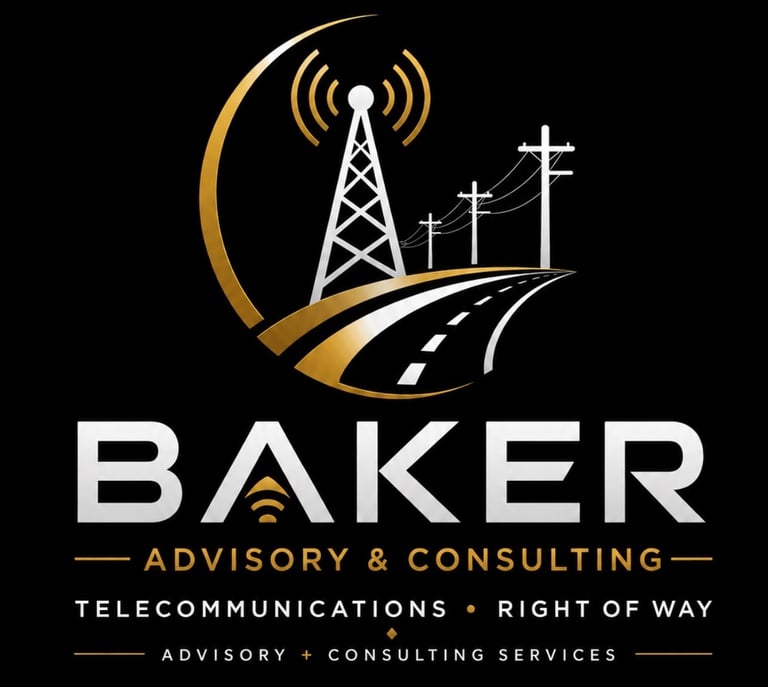 ROW Consulting, Telecommunications Utility Coordinator logo