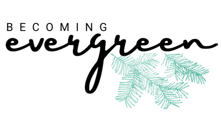 Becoming Evergreen logo