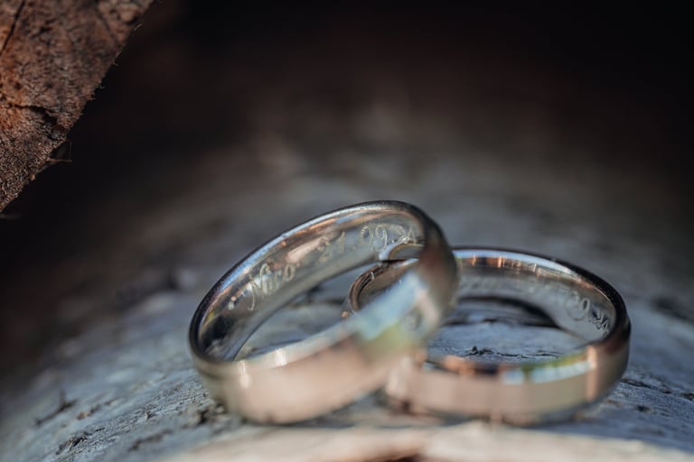 Fotos einer Hochzeit von der Fotografin JuRo