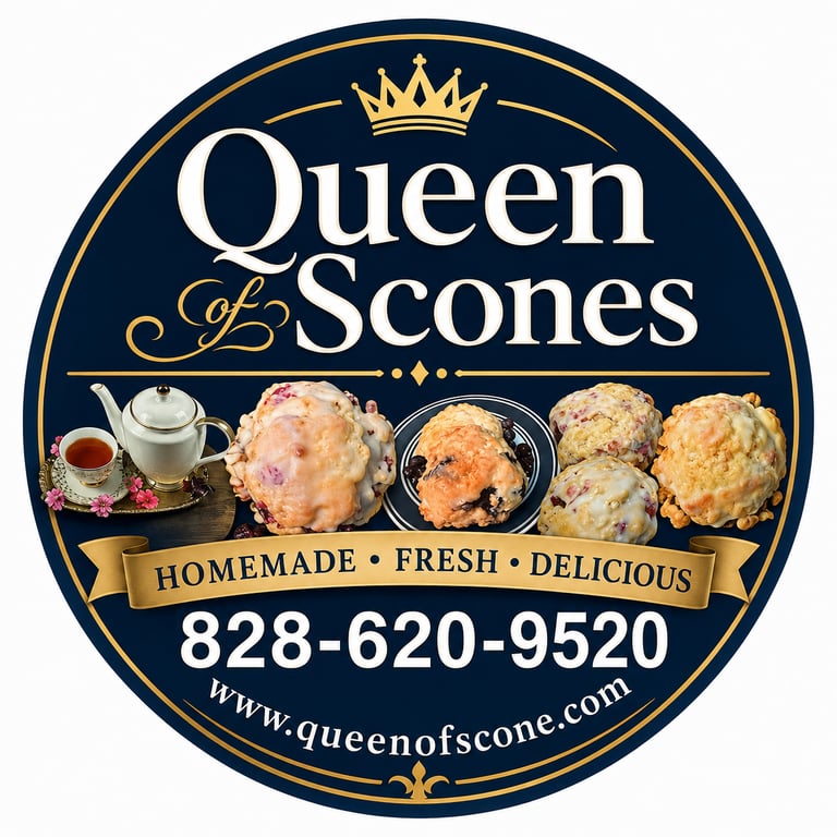 Queen of Scones logo