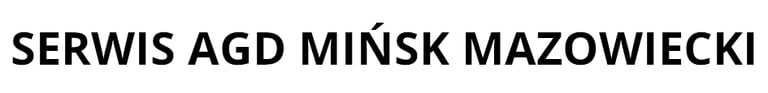 Serwis AGD Mińsk Mazowiecki logo
