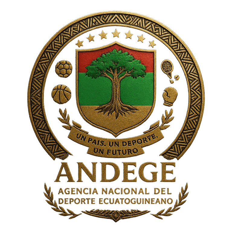 Agencia Nacional del Deporte Ecuatoguineano™ (ANDEGE™). logo