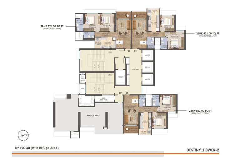 Floor Plan Asmi Legacy Goregaon West
