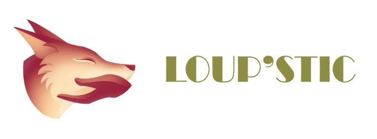 Loupstic éducation canine logo