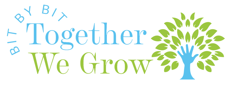 BIT BY BIT Together we grow! logo