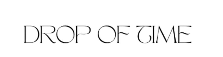 Drop of time logo