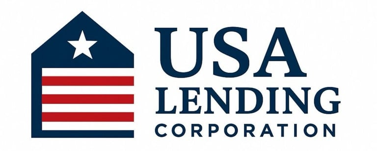 USA lending Corporation logo