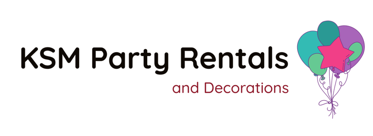 KSM Party Rentals & Decorations logo