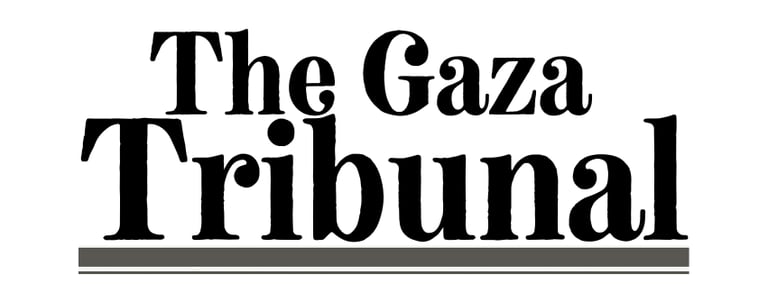 The Gaza Tribunal logo