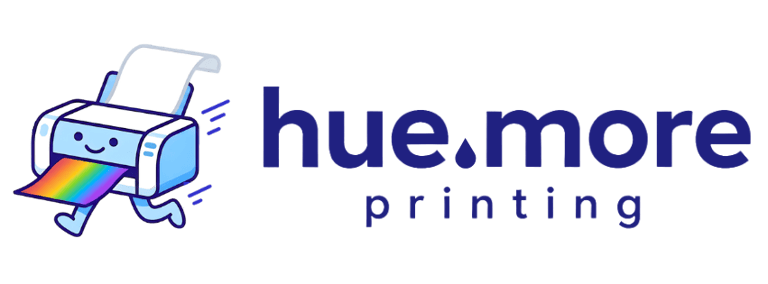 HueMore Printing logo