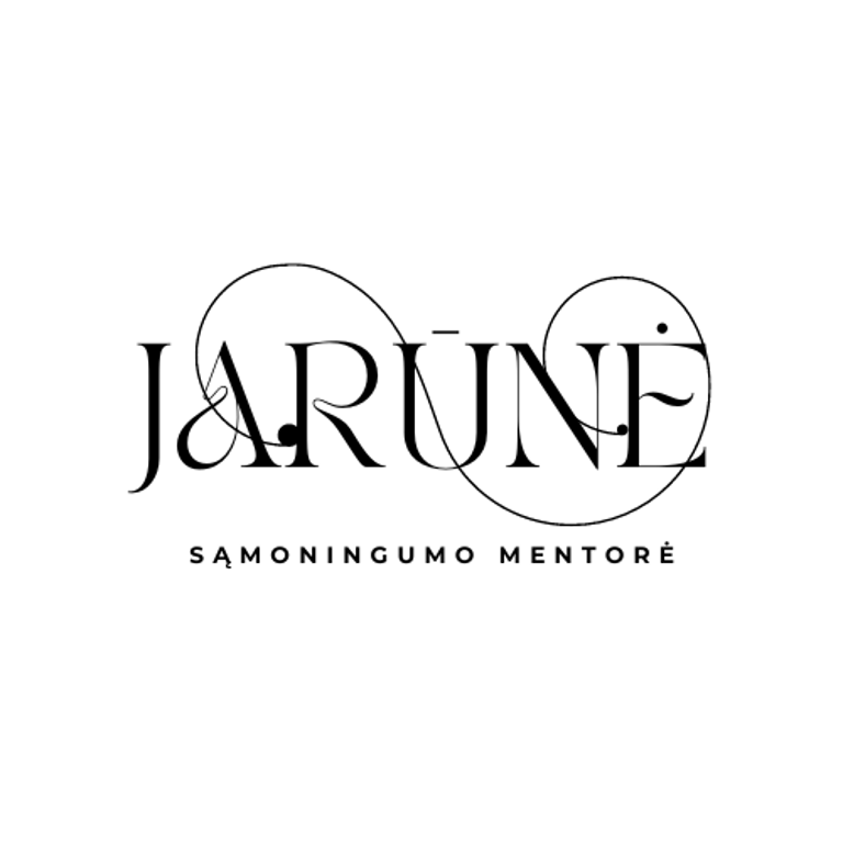Sąmoningumo mentorė Jarune logo