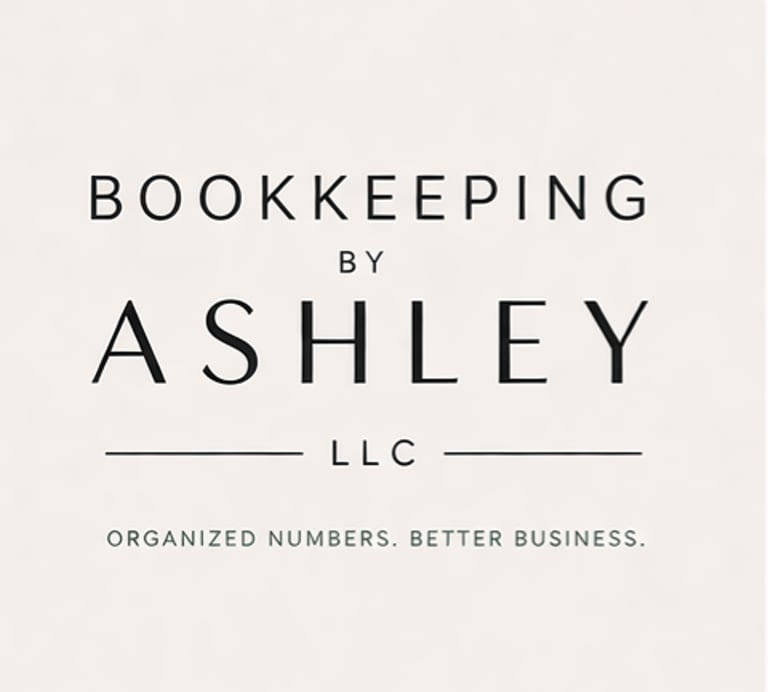 Bookkeeping by Ashley logo