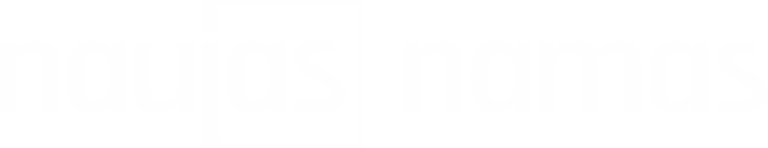 NAUJAS NAMAS logo