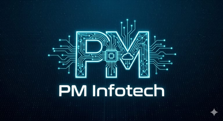 PM INFOTECH logo