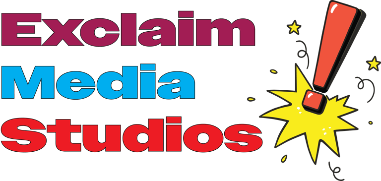 exclaim media studios logo