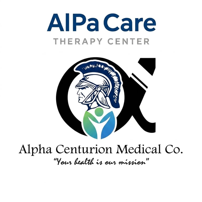 ALPHA CENTURION MEDICAL logo