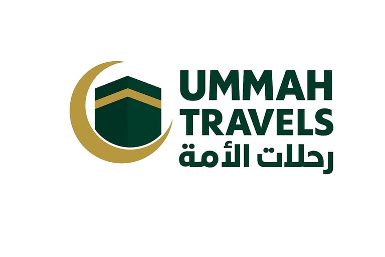 umrah and hajj travel agency logo