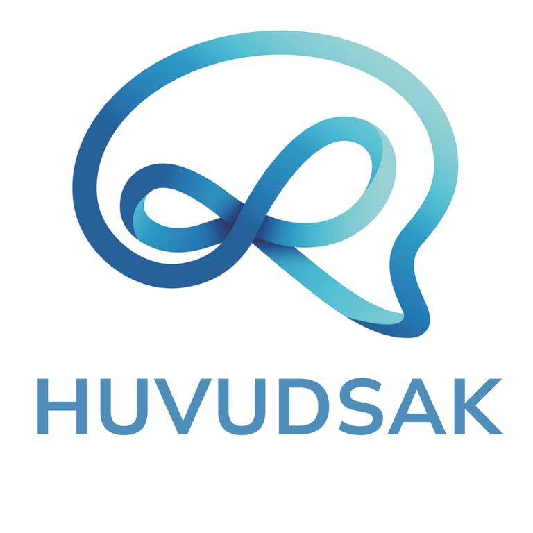 HUVUDSAK logo