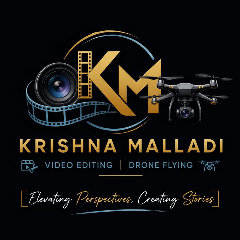 Krishna Malladi Edits logo