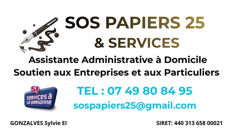SOS PAPIERS 25 logo