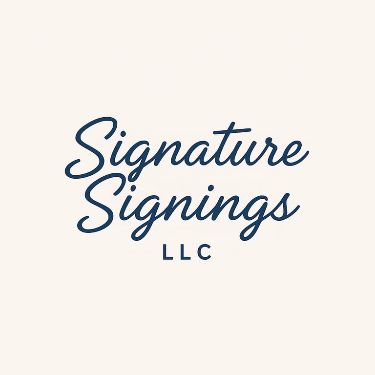 Signature Signings, LLC logo