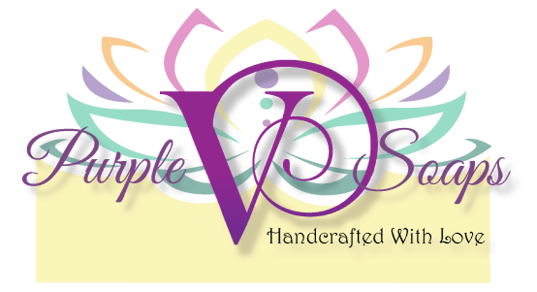 Purple V Soaps logo