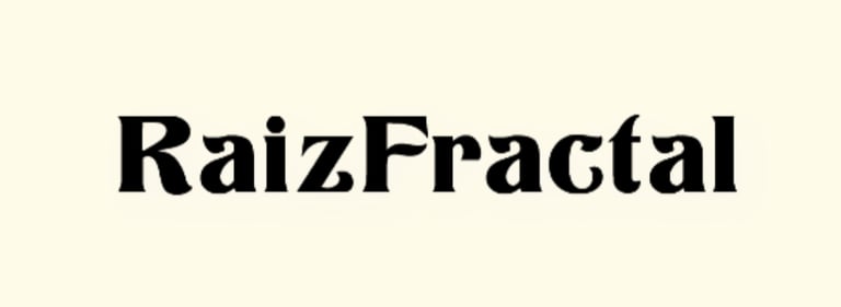 Raiz Fractal  logo