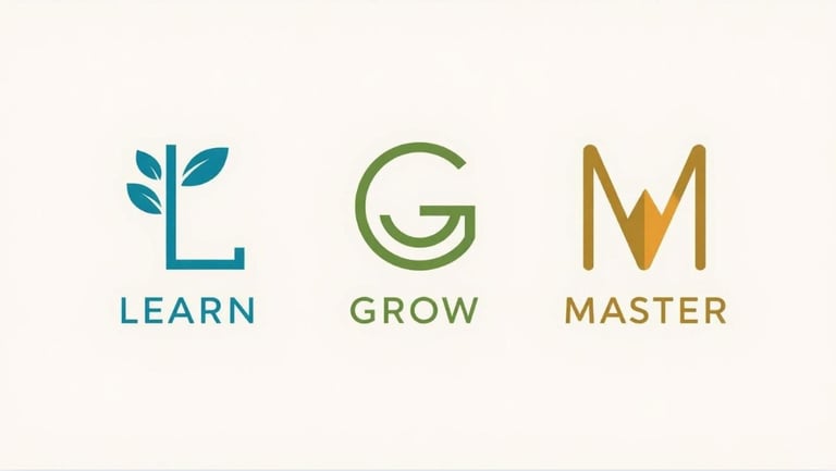 Learn Grow Master logo