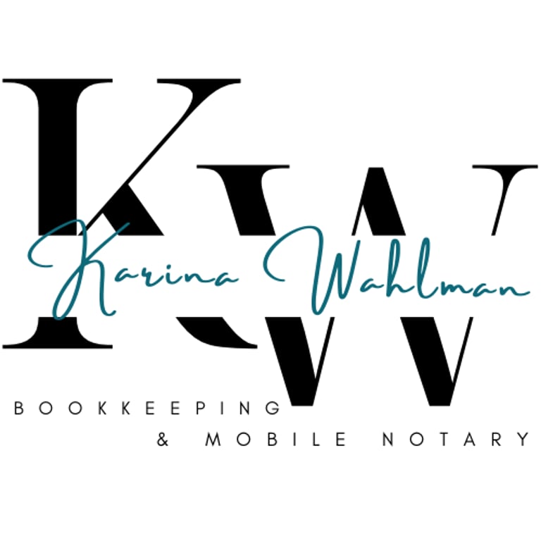 K. Wahlman Bookkeeping Services logo