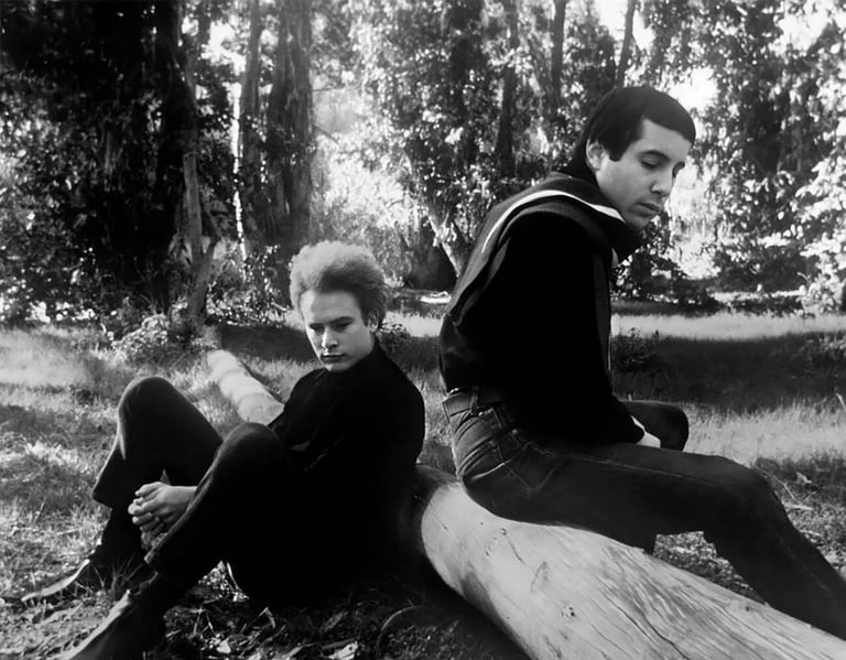 Simon & Garfunkel, 1966. (Getty Images)