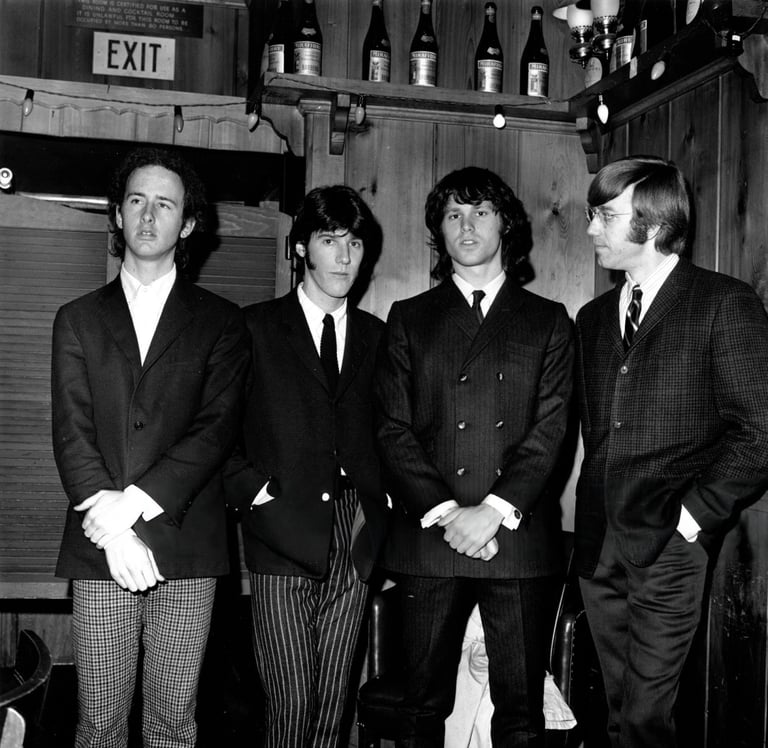 The Doors, 1966. (Earl Leaf/Michael Ochs Archive/Getty Images)